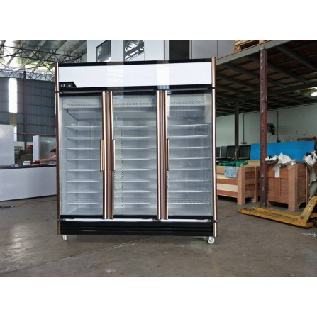 3 DOOR CHILLER ROSE GOLD RF 03